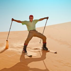Ski dans le Sahara