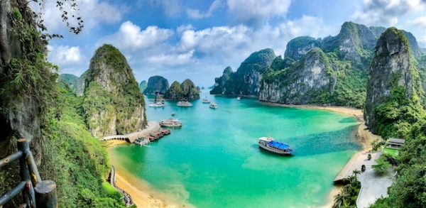 Baie d'Ha Long au Vietnam