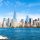 New York City Skyline Statue of Liberty
