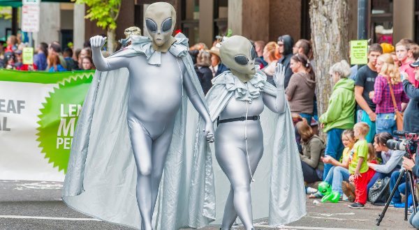 Le festival des ovnis aux Etats-Unis iStock