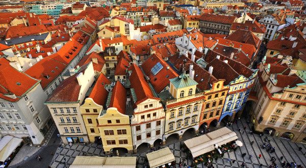 Centre-ville Prague iStock