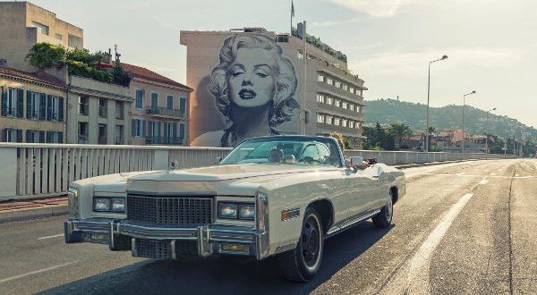 Marilyn Monroe sur le Boulevard d'Alsace Cannes iStock