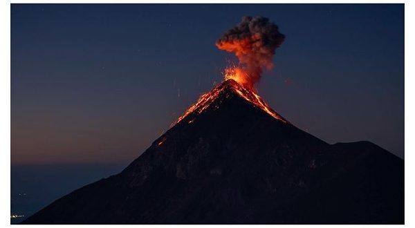 Kévin Clerc El volcan de Fuego
