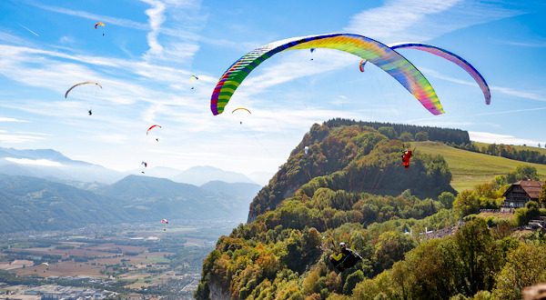 parapente autour de grenoble