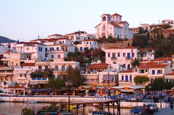 Village de Batsi sunset