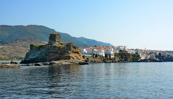 Chora depuis la mer