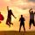 voyage en famille coucher de soleil iStock