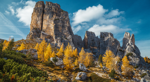 Cinque Torri Dolomites iStock