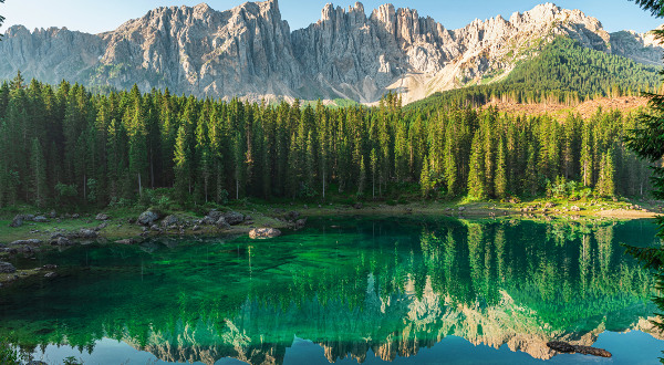 Lago di Carezza Dolomites iStock