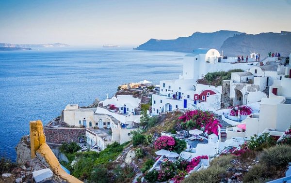 Santorin en Grèce