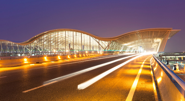 aéroport de Shanghai Pudong iStock