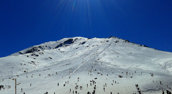 Oukaïmeden station ski Maroc neige