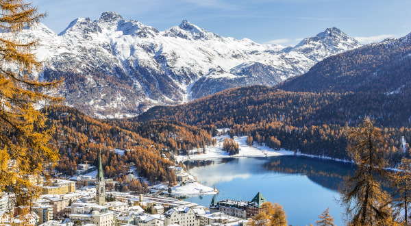 Saint-Moritz ski Suisse