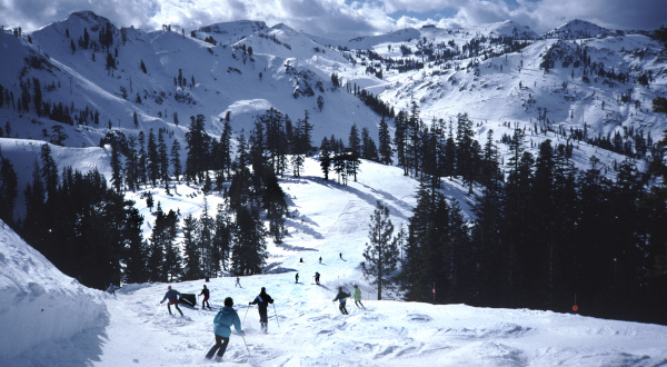Squaw Valley ski USA