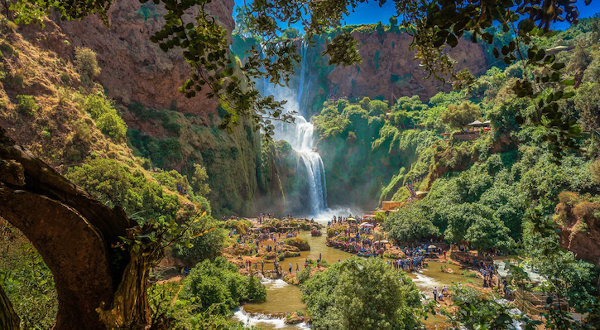 Incontournable au Maroc : cascades Ouzoud