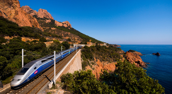 TGV train Côte d'Azur iStock