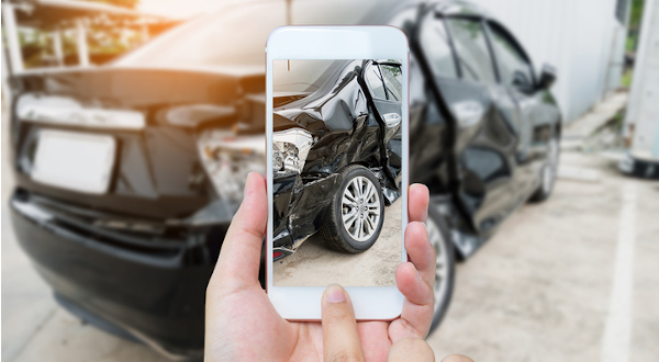 accident avec voiture de location