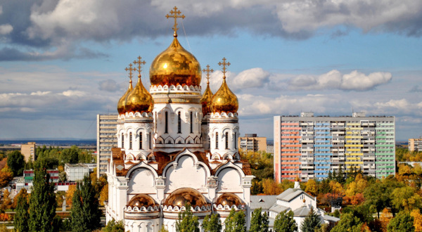 Cathédrale en Russie