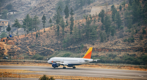 Paro aeroport bhoutan