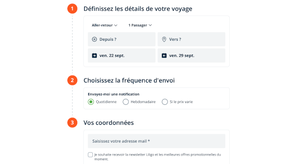 Alerte prix liligo