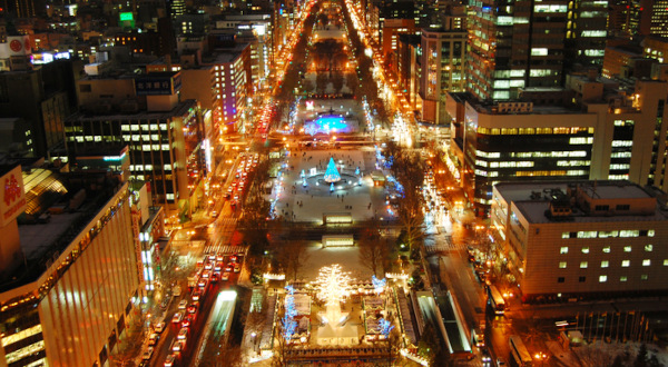 Sapporo Japon Noel