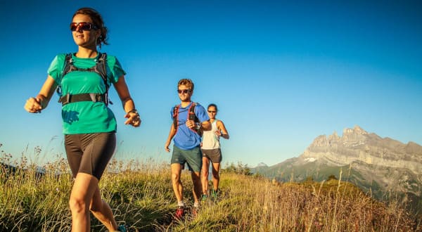 Abondance trail alpes