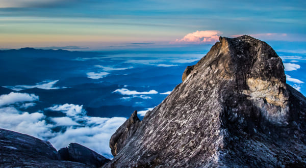 La via ferrata du Mont Kinabalu en Malaisie