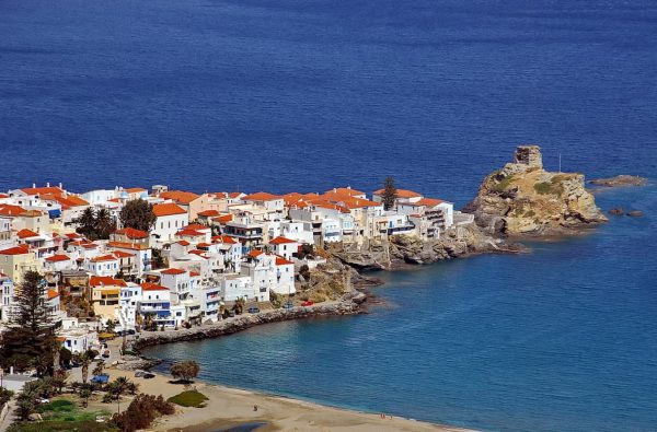 Chora vue aerienne
